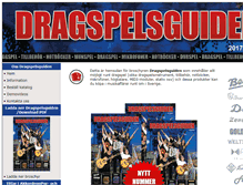 Tablet Screenshot of dragspelsguiden.se